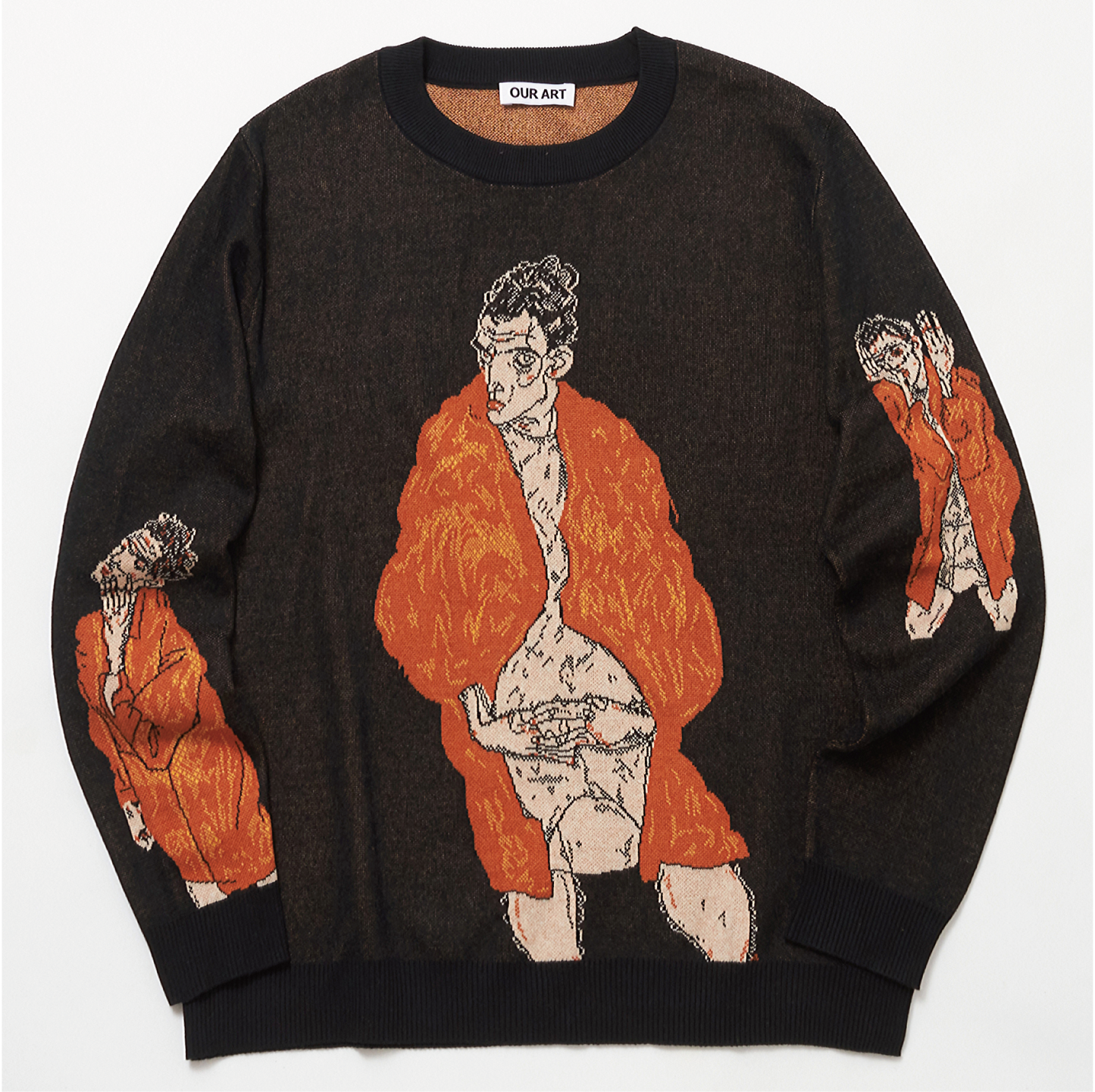 Egon Schiele - Knit Sweater