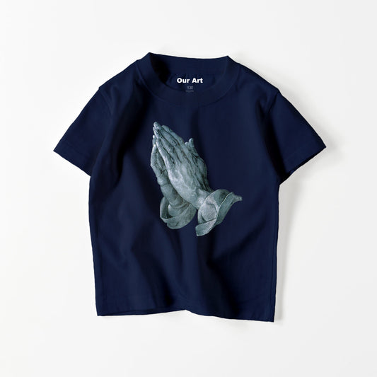 Praying Hands - kid's T-shirts