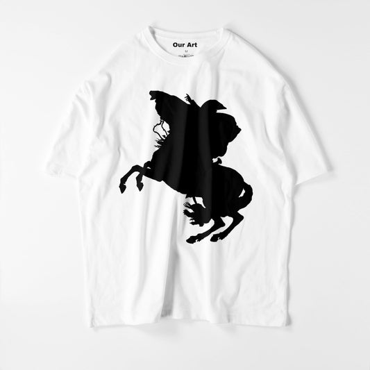 Napoleon Crossing the Alps (White t-shirt)