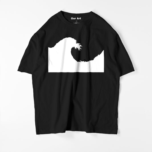 Great Wave off Kanagawa (Black t-shirt)