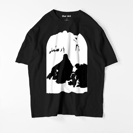 Vergine delle Rocce (Black t-shirt)