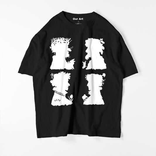 Four Seasons (Black t-shirt)