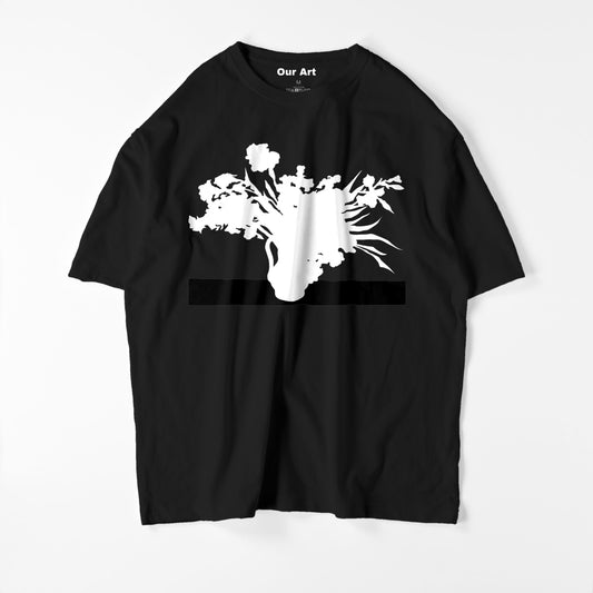 Irises (Black t-shirt)